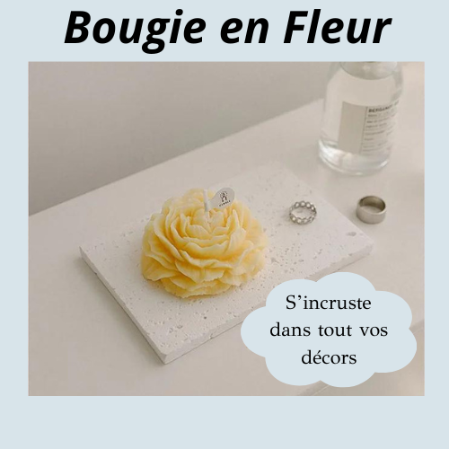 Bougie en Fleur